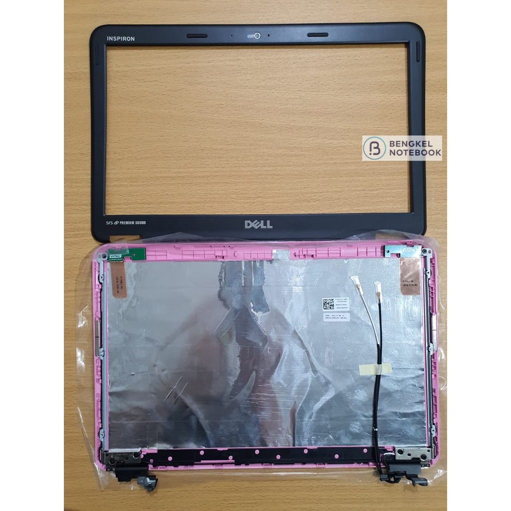 Case Casing Cover LCD Dell Inspiron 13Z N311Z N3110 N3010 Frame + Engsel Ungu