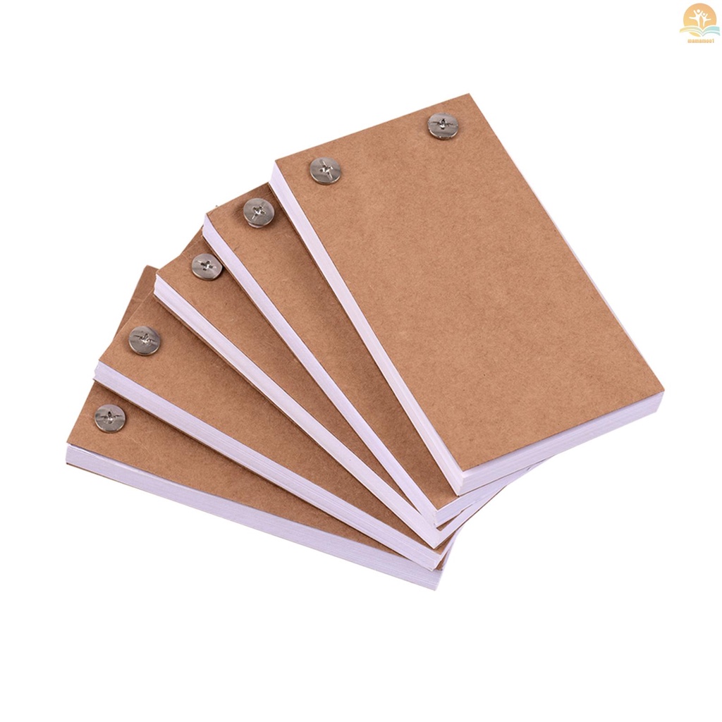 Blank Flip Book Kit with 300 Sheets Animation Paper Flipbook Binding Screws for LED Tracing Light Pad Drawing Sketching Animation Cartoon Creation