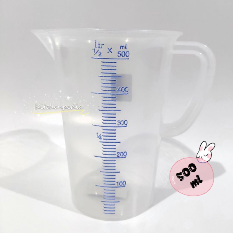 Gelas Ukur / Gelas Takar / Takaran Green Leaf / Owl 500 ml