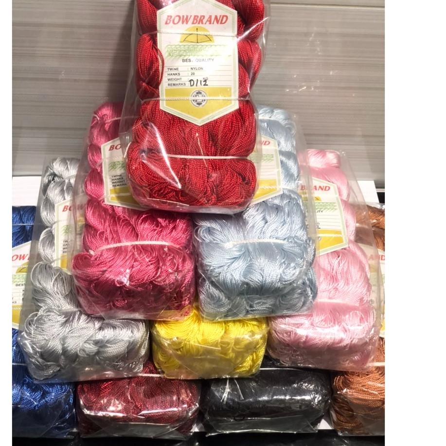 ● Benang nylon D12 500 gram / benang rajut nylon ✰