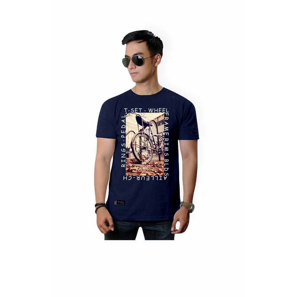 (COD) Baju Kaos Pendek Pria BLADAS.CO / Baju Kaos Distro 2020 / Baju Kaos Lengan Pendek Premium