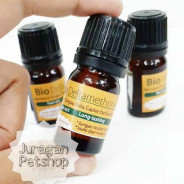 BIO DELTAMETHERINE OBAT KUTU KUCING/ANJING BIO DELTAMETH 2.5Ml