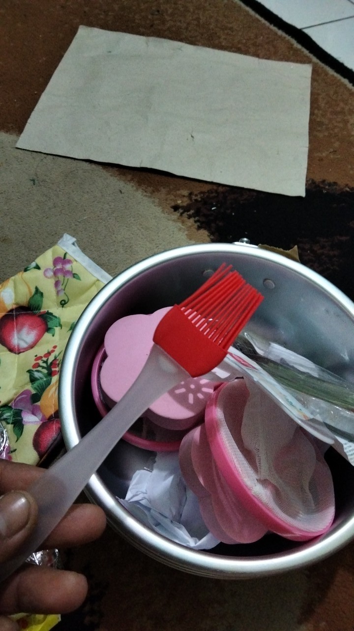 Spatula Kuas Silikon Brush Kuas Silikon Untuk Peralatan Baking Kue Kuas Bbq Tahan Panas