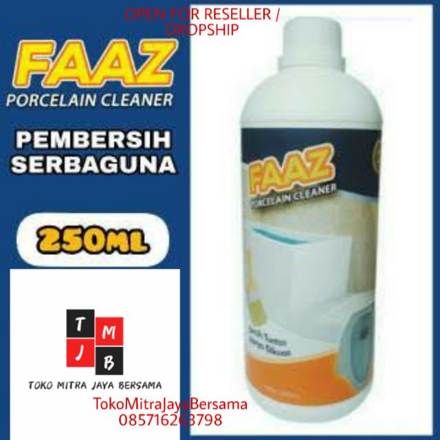 FAAZ PEMBERSIH PORCELAIN CLEANER 250ml