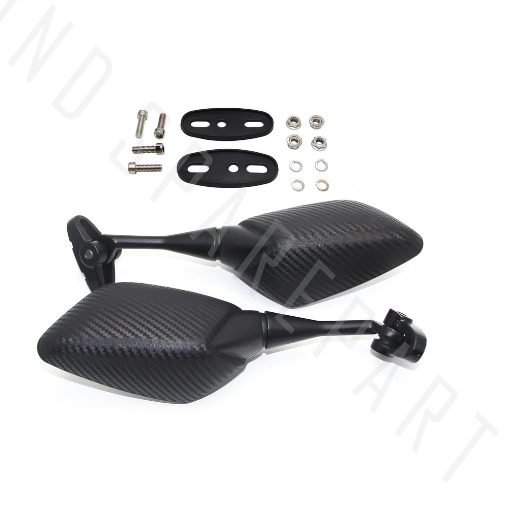 Spion-Sepion-Kaca Pendek Variasi Karbon CBR150R-CBR250R-CBR250RR-CBR 150R-R-250 R-250RR-RR .