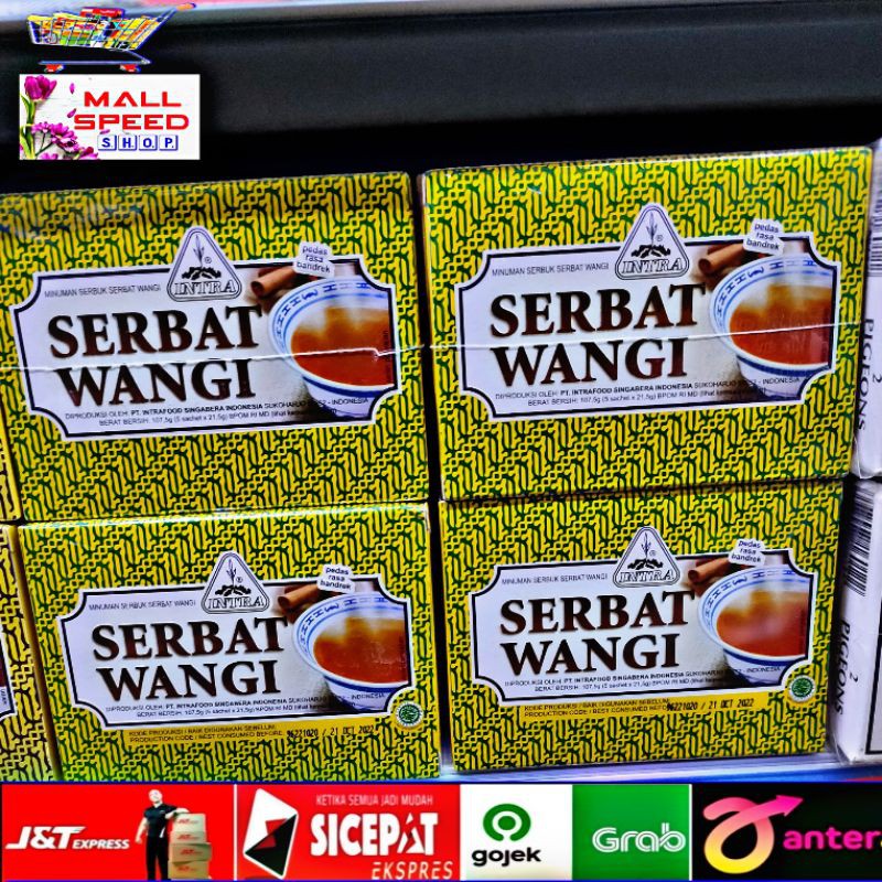

Jahe serbat wangi minuman serbuk