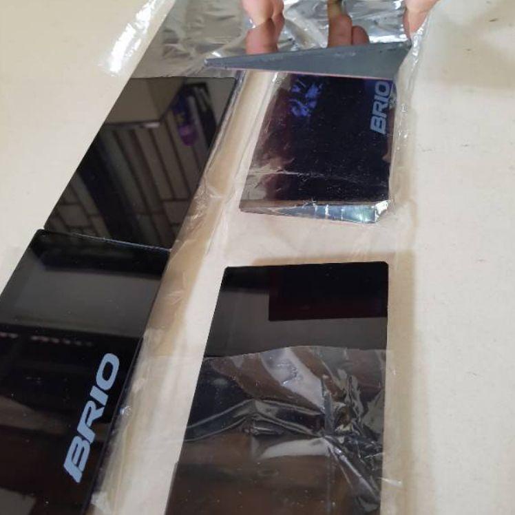 Terbaru.. talang air al new brio model flat 2018-2021 & 2022