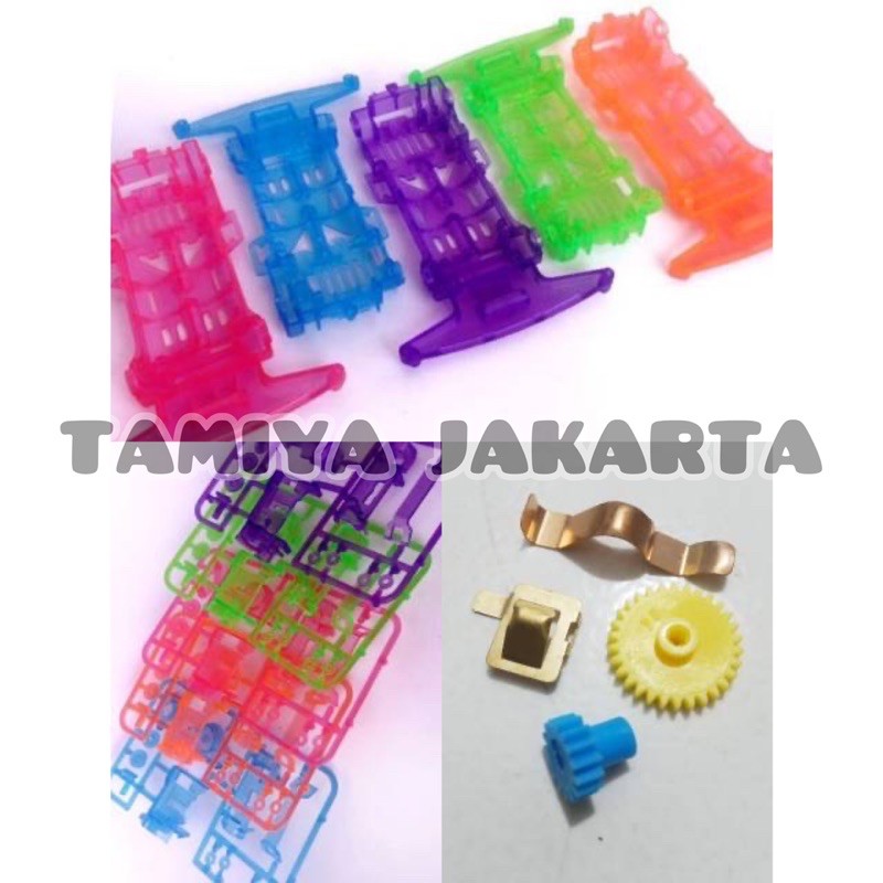 Chasis Super1 Transparan Sasis Tamiya sloop Transparan