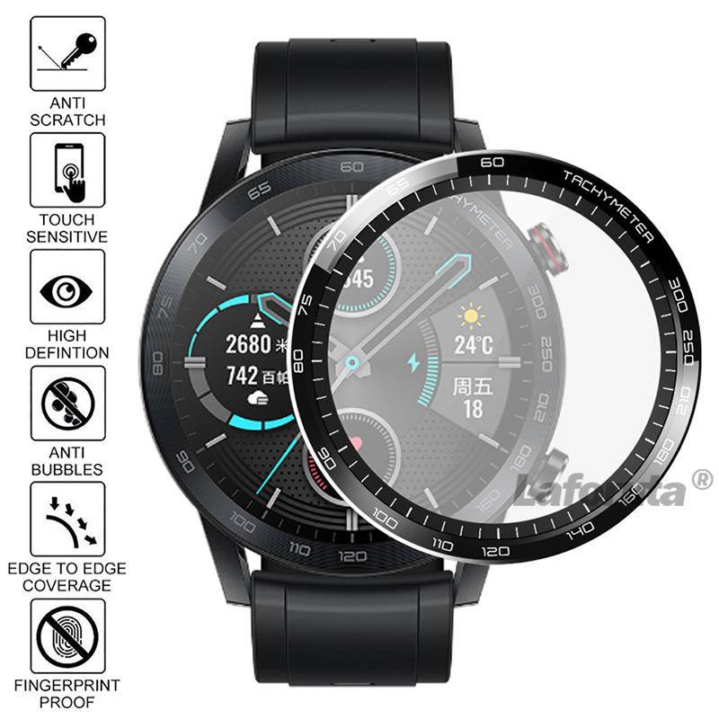 Film Pelindung Layar 3D Curved Full Cover Untuk Huawei Honor watch Magic 2 46mm 42mm watch 3 pro GT2 GT3 GT2e GT runner