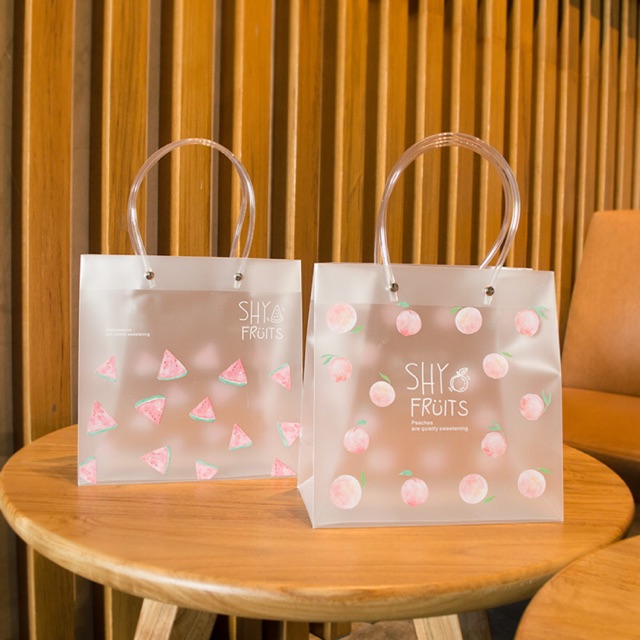 Jual Shy Fruits Fancy Plastic Bag / Tas Plastik / Goodie Bag Shopee