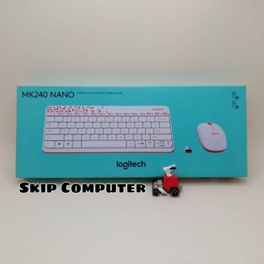 Logitech MK240/MK 240 Wirelles Keyboard Mouse Combo