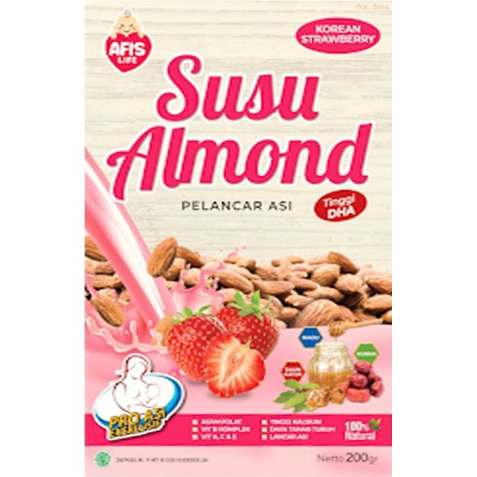 

Afis Susu Almond Pelancar Asi Ibu Menuyusui Asi Booster