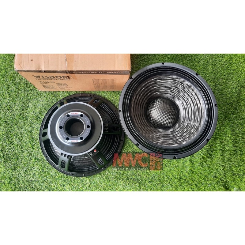 SPEAKER 18 INCH WISDOM W450-33 CARBON