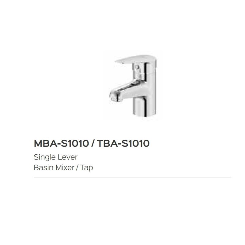 Kran Wastafel Mixer Wasser MBA-S1010 / Kran Panas Dingin Wastafel Wasser