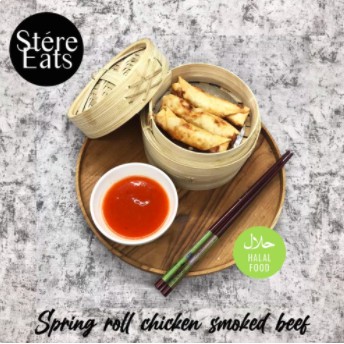 

Spring Roll Chicken Smoke Beef Isi 6 Pcs