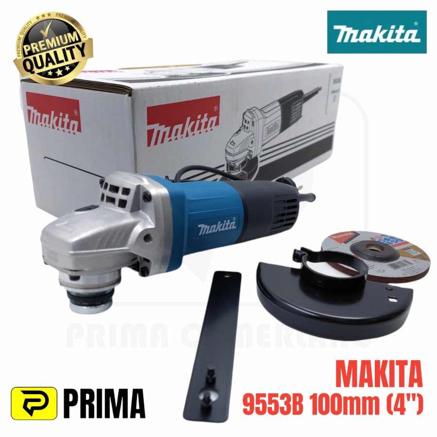 MAKITA 9553B GERINDA TANGAN / GERINDER 100mm (4")