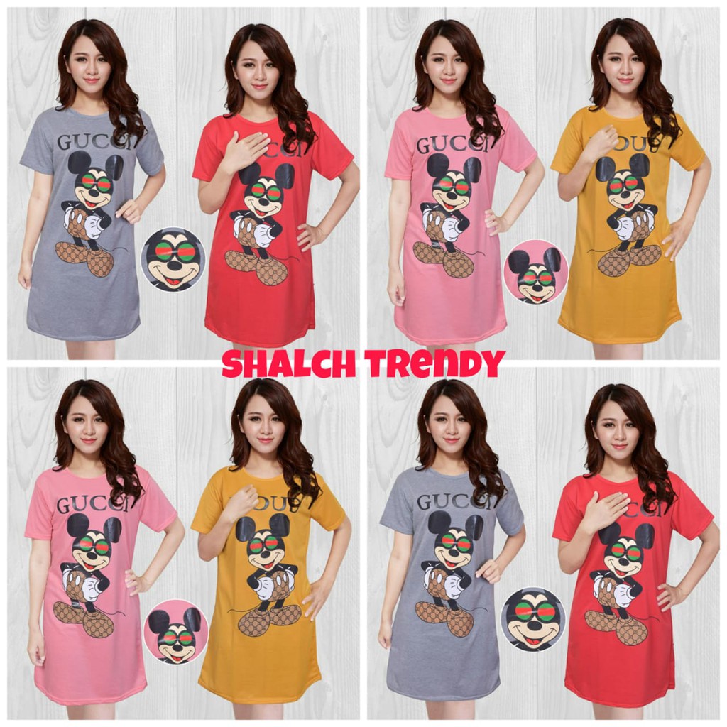 Shalch trendy Tunik Wanita / Tunik dres jumbo