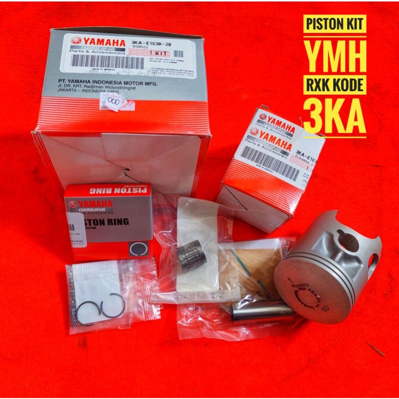 PISTON SEHER KIT 3KA RXK STD s/d 100 ORIGINAL ORI ASLI YAMAHA YGP-BOYRENK RACING