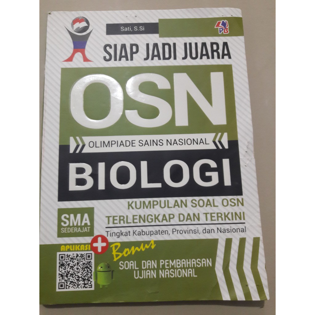 MURAH PRELOVED OSN BIOLOGI SMA SEDERAJAT BY SATI, S.Si