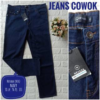  celana  jeans  cowok  nevada  Shopee Indonesia