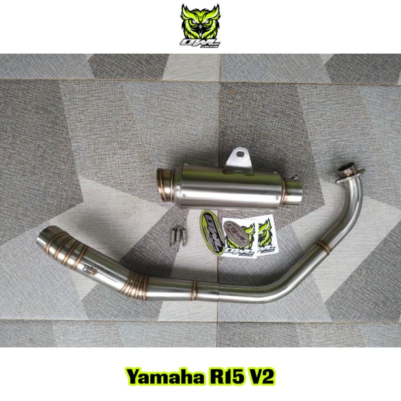 Knalpot racing R15 V2 OWL RACING
