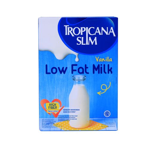 Tropicana Slim Low Fat Milk Vanilla 500g