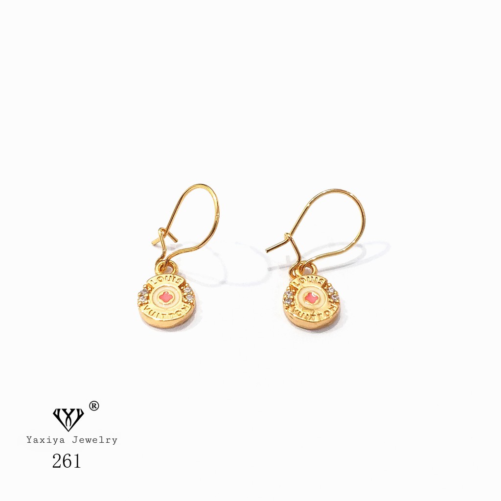 

Anting Permata Lapis Emas Perhiasan Imitasi Gold 18K Yaxiya Jewelry 261