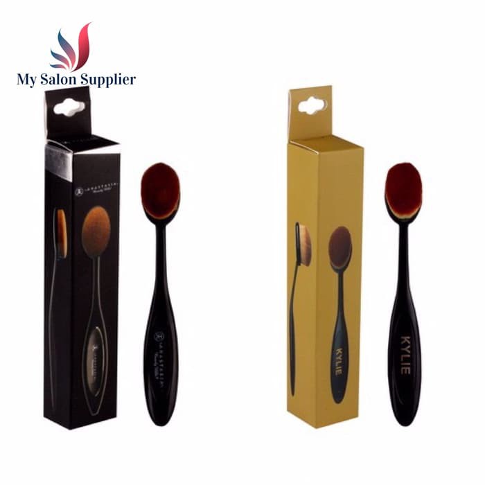 Kuas Oval Make Up Brush Single Merk