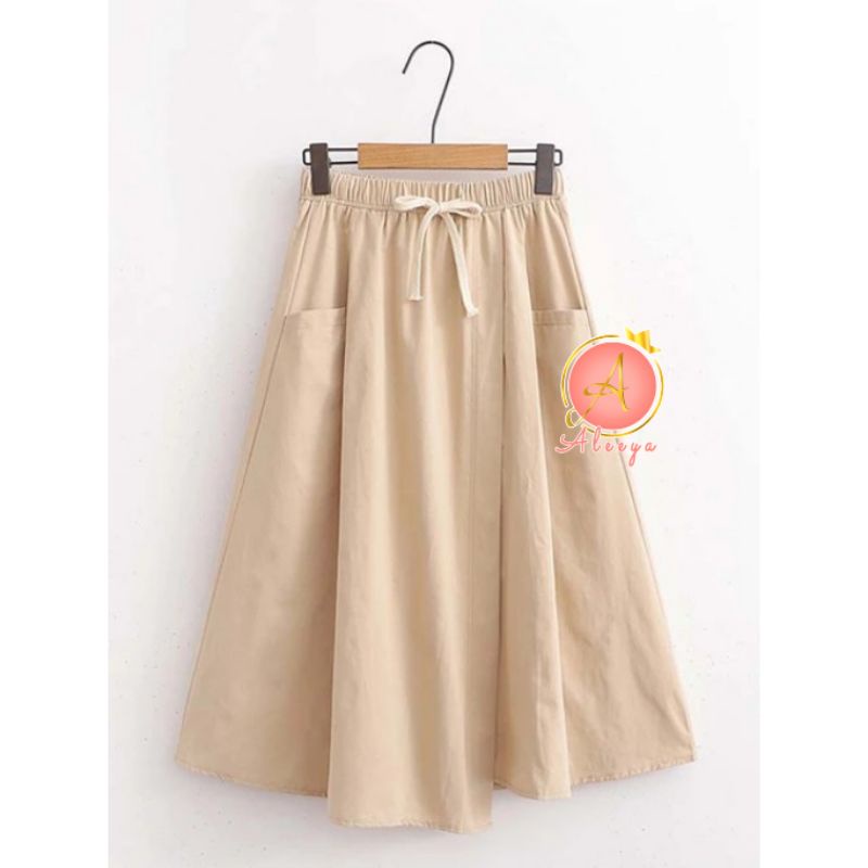 ALEEYA Rok Suede 7/8 / Yora Midi Skirt Suede (2519)