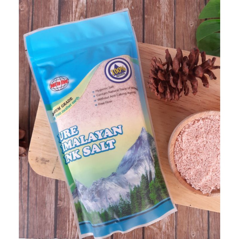 GARAM HIMALAYA500 GRAM ( HIMALAYA ROCK FINE PINK SALT)