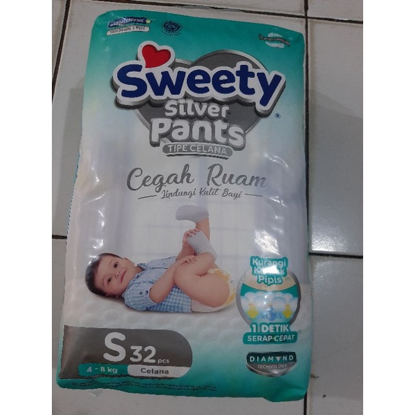 SWEETY SILVER S.32/M.30/L.28/XL.26/XXL.24