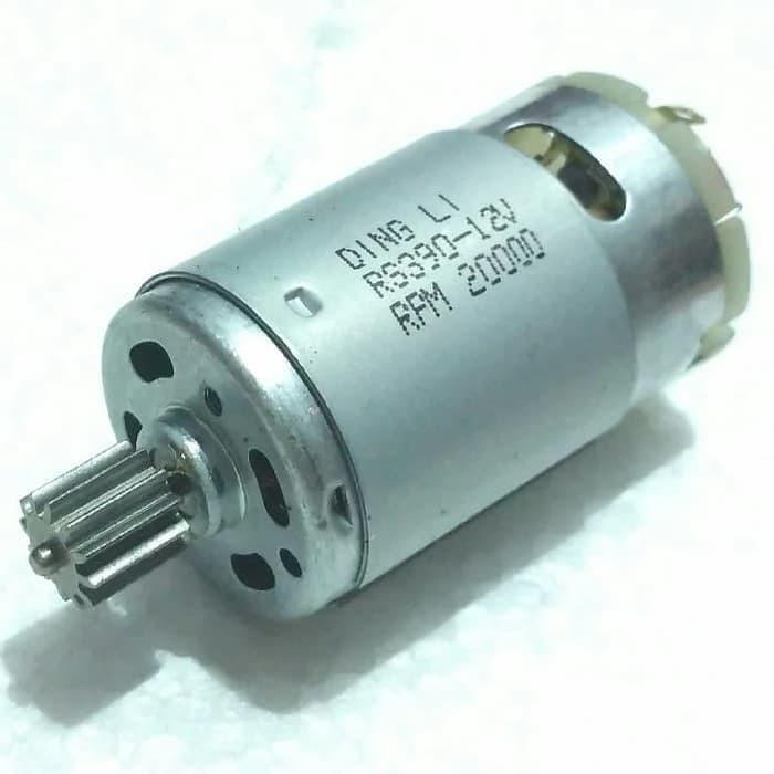 DINAMO 390 12 VOLT PENGGERAK RODA MOTOR MOBIL MAINAN ANAK MOBILAN AKI