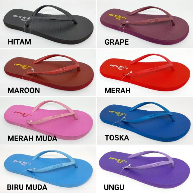 Sandal Jepit Wanita ANDO NICE (36-40)