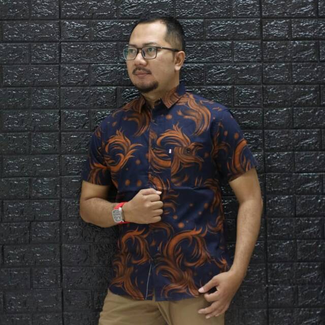 Batik hawai slimfit