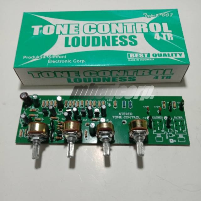 Tone control stereo 007 loudness