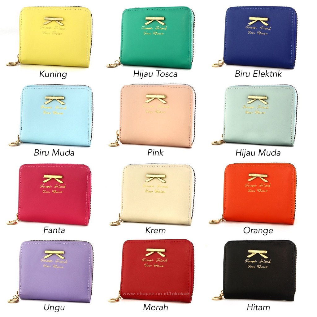 TOKOKOE - Dompet Wanita Cantik Model Kecil Korea Original Forever Young PS Series