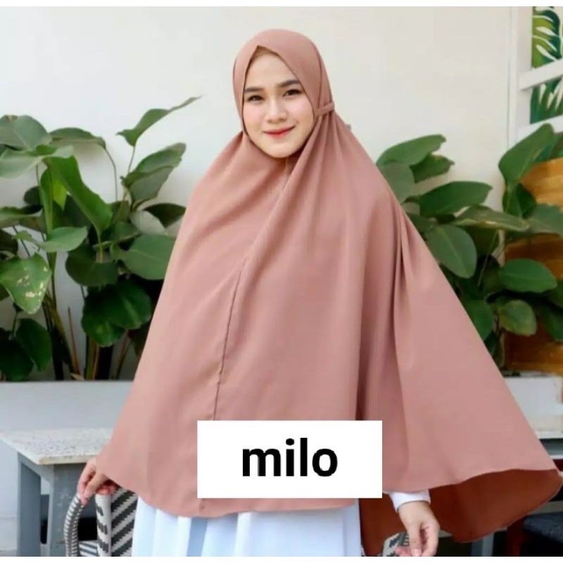 BERGO AISYAH JUMBO/JILBAB KHIMAR INSTAN