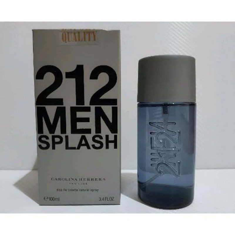 Parfum Pria 212 Men Splash Grey 100ml