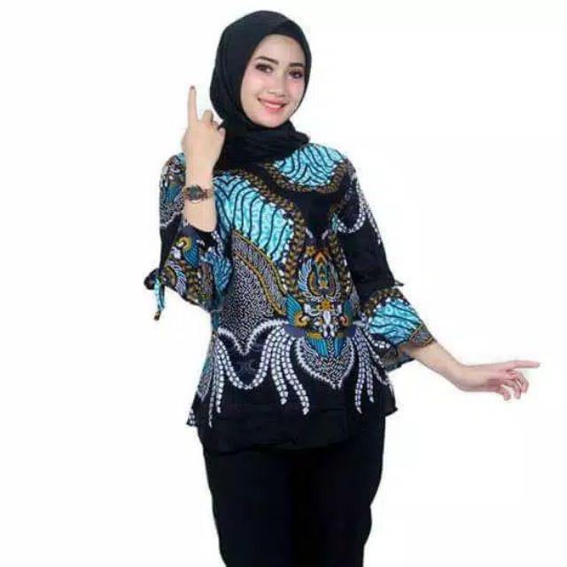 Atasan Batik Dolby Dolbi Dobby Doby Tenun Sutra Tulis Halus Katun Atbm Baron ,sarombit Atasan