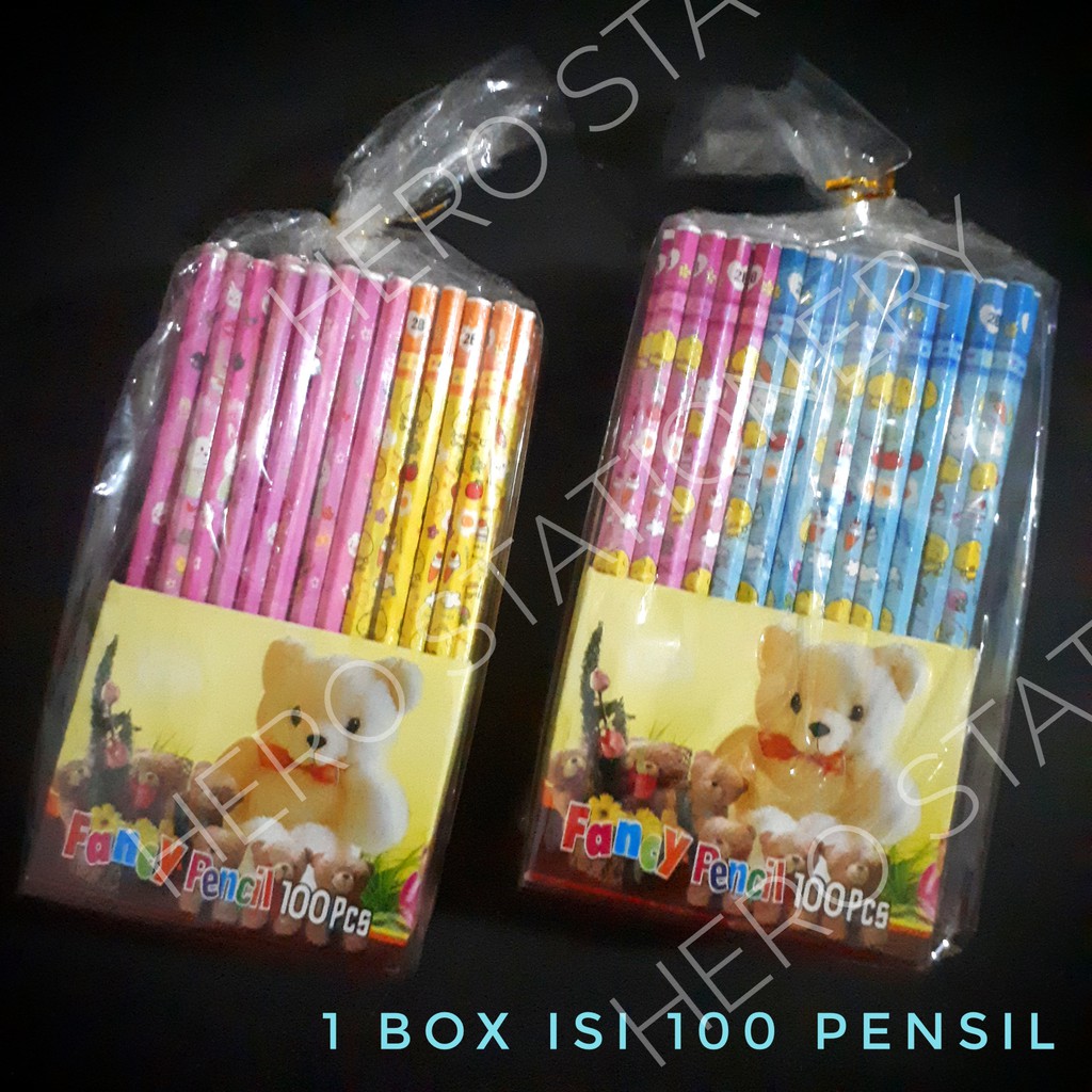 

Pensil fancy motif box isi 100 unit