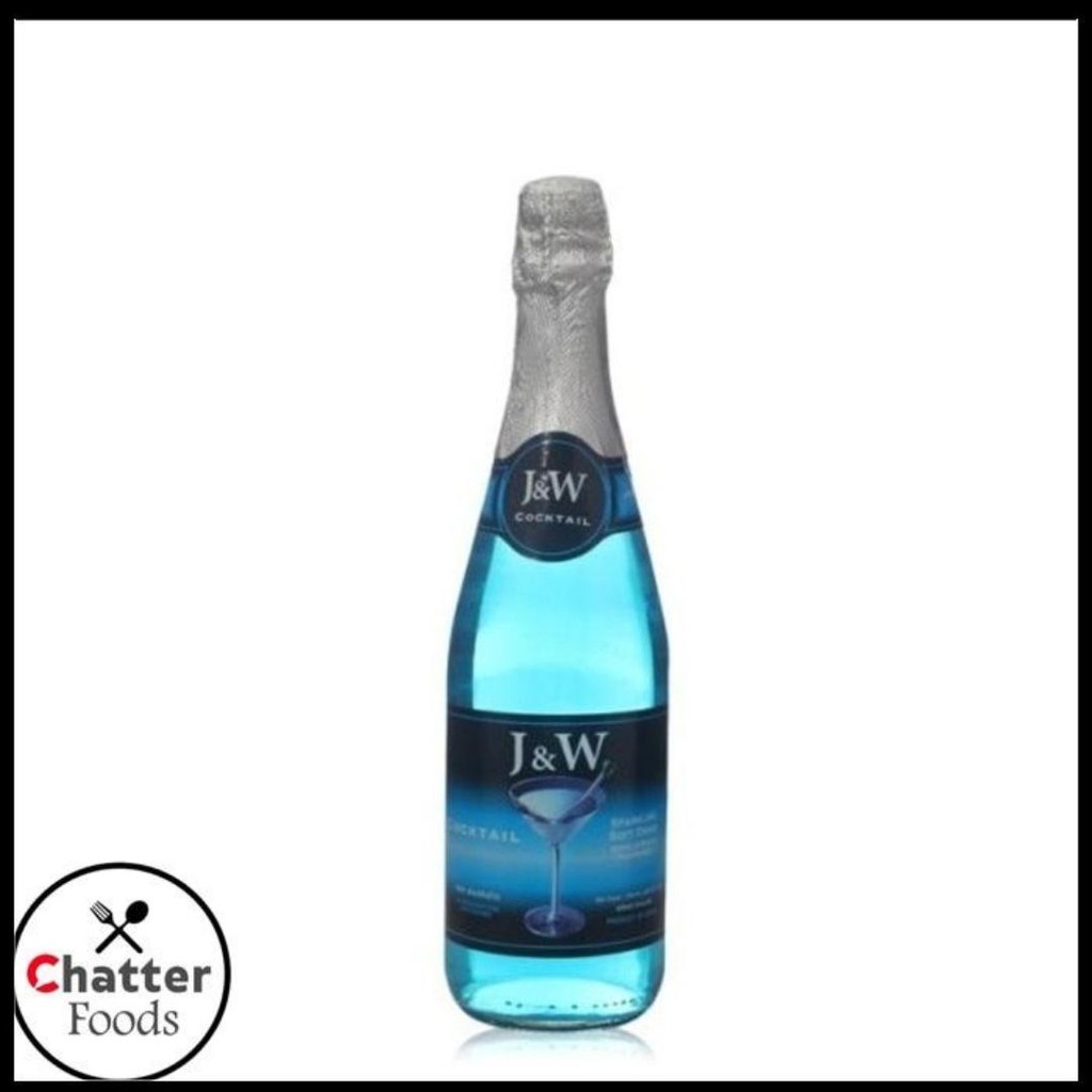 

Minuman Rasa Non Alkohol / J&W Sparkling Cocktail - Blue / JW Biru