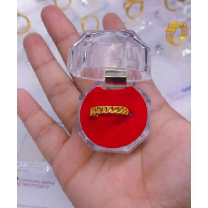 kristalqueen- cincin sisik naga emas malaysia