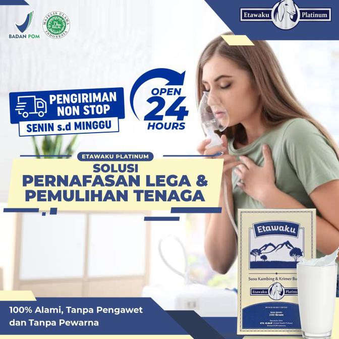 

[[BISA COD]] Etawaku Platinum - Susu Kambing & Krimer Bebas Alergi dan Rendah Gula OBRAL Kode 1406