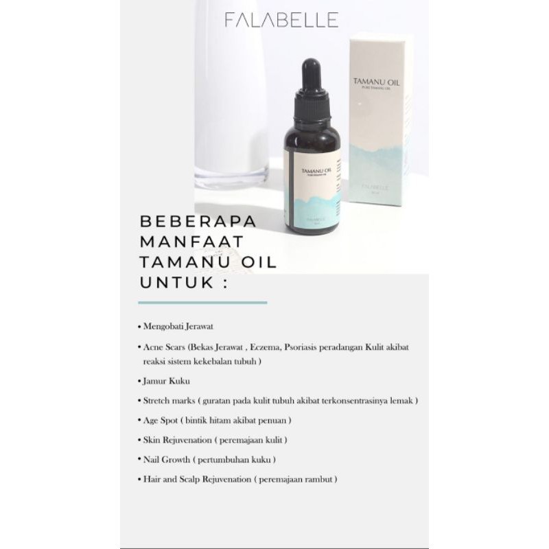 Tamanu Oil Samarkan Bopeng Bekas Jerawat Tanpa Efek Samping - Original 30ml