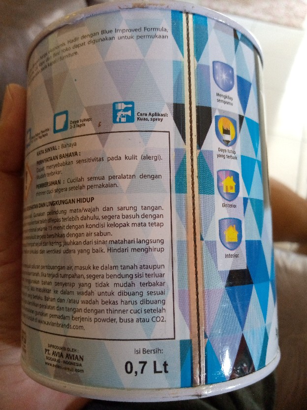 Cat Kayu Dan Besi Yoko Avian