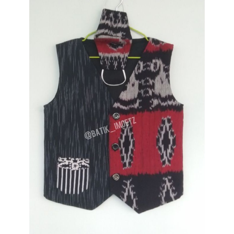 Rompi Batik Anak Laki / Vest Batik Anak Laki