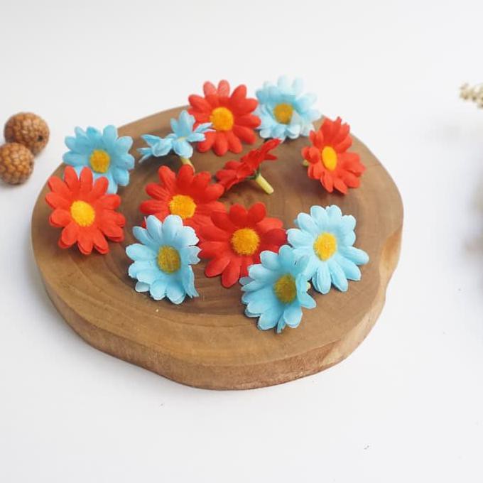 

BUNGA MATAHARI 4CM ISI 5pcs