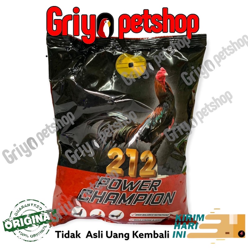 Gold Coin Ayam 212 Power Booster Pakan Ayam Jago Bangkok Dewasa