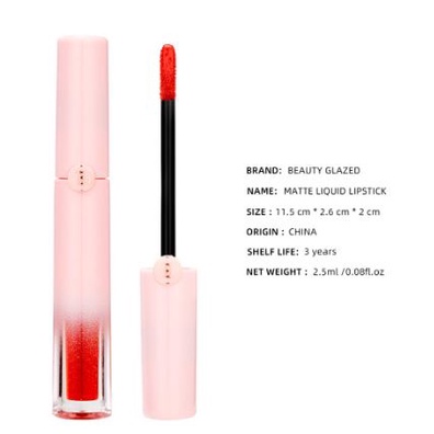 Beauty Glazed Soft Mist Lipstick Matte Beauty Glazed Lip Matte Beauty Glazed Lipcream Beauty Glazed Lipstick Beauty Glazed Lipstik