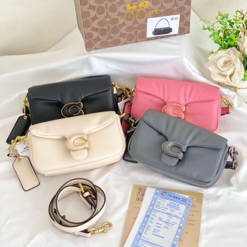Tas Coach CH Tabby Pillow Mini sling bag Free Box